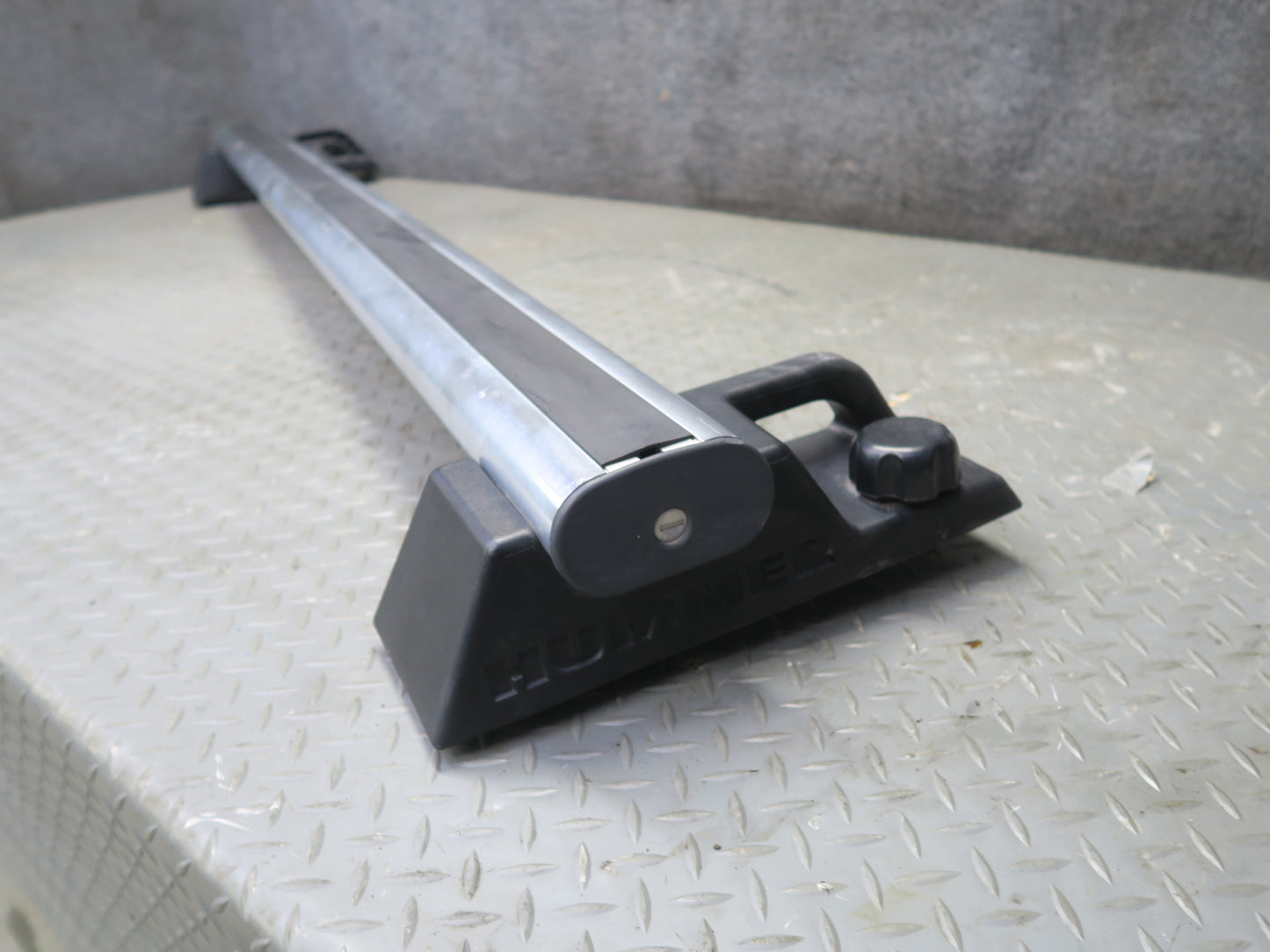 2003-2007 Hummer H2 Upper Roof Luggage Rack Rail Cross Cargo Bar Set