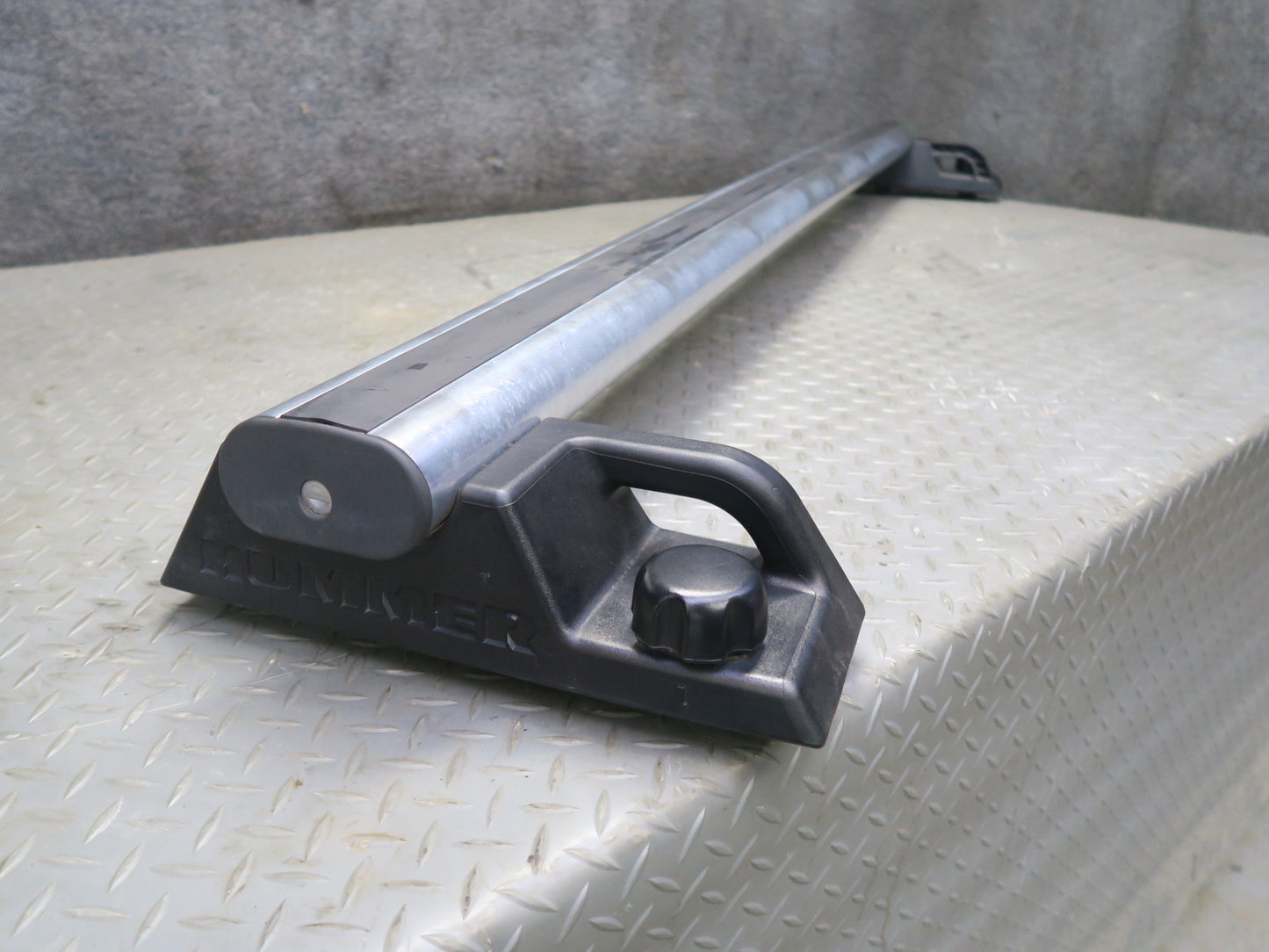 2003-2007 Hummer H2 Upper Roof Luggage Rack Rail Cross Cargo Bar Set