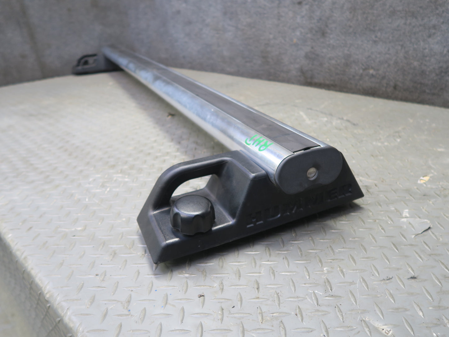 2003-2007 Hummer H2 Upper Roof Luggage Rack Rail Cross Cargo Bar Set