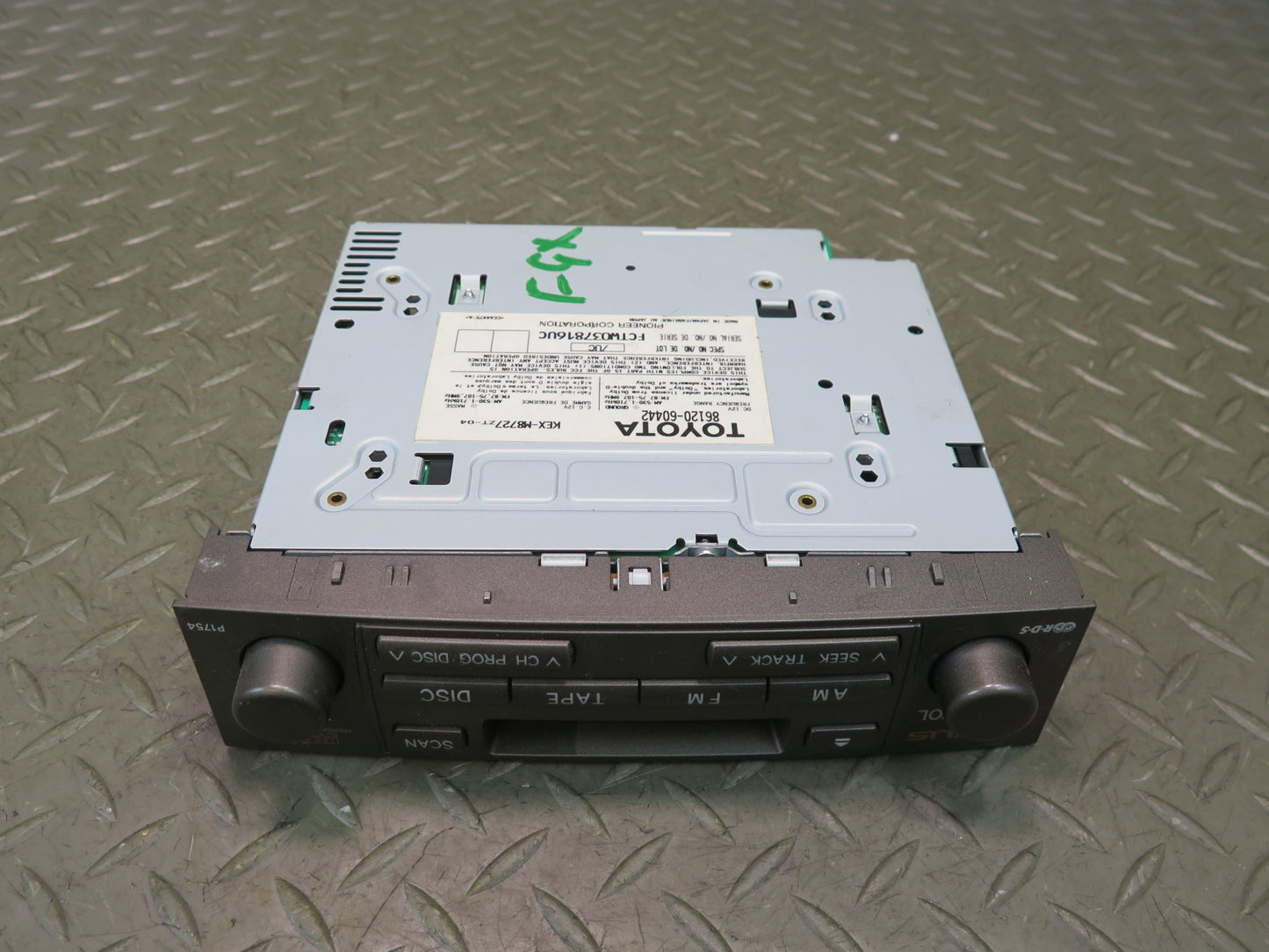 2004-2007 Lexus UZJ120L GX470 Cassette Car Stereo Player 86120-60442