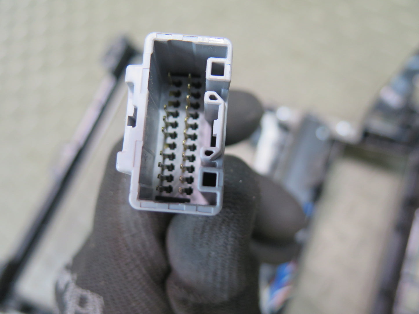 2003-2009 Lexus UZJ120L GX470 A/C Heater Climate Switch w Trim Bezel Panel