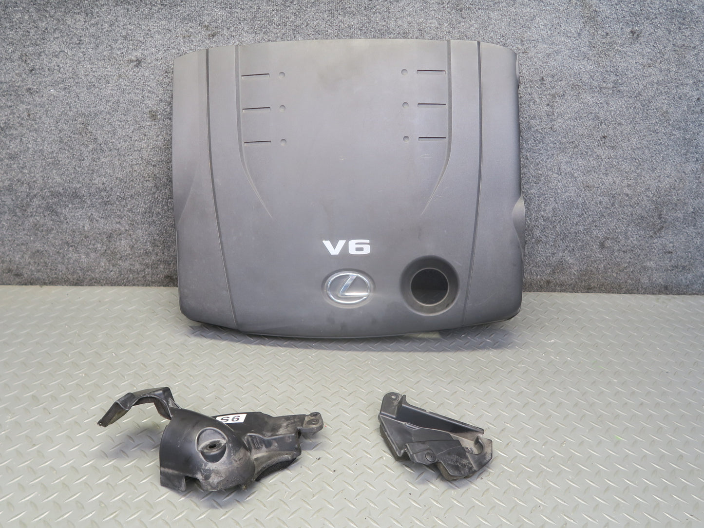 10-13 Lexus GSE20L IS250 Set of 3 Engine Cover & Timing Shield Cover Trim OEM
