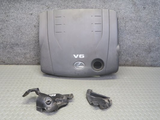 10-13 Lexus GSE20L IS250 Set of 3 Engine Cover & Timing Shield Cover Trim OEM