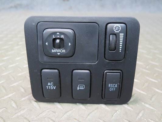 2003-2009 Lexus UZJ120L GX470 Side View Mirror Dimmer Defrost Rsca Switch