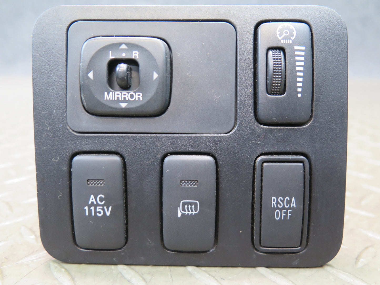 2003-2009 Lexus UZJ120L GX470 Side View Mirror Dimmer Defrost Rsca Switch