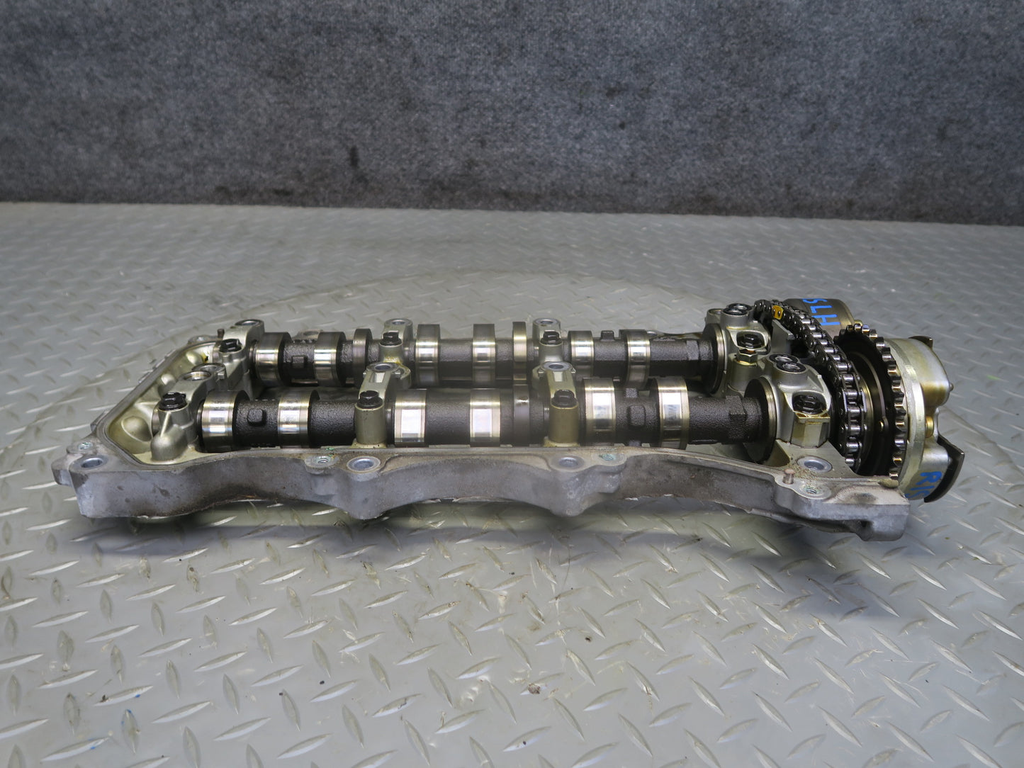 06-13 Lexus IS250 4GRFSE Left Motor Exhaust Intake Camshaft w Rocker Arm Set OEM