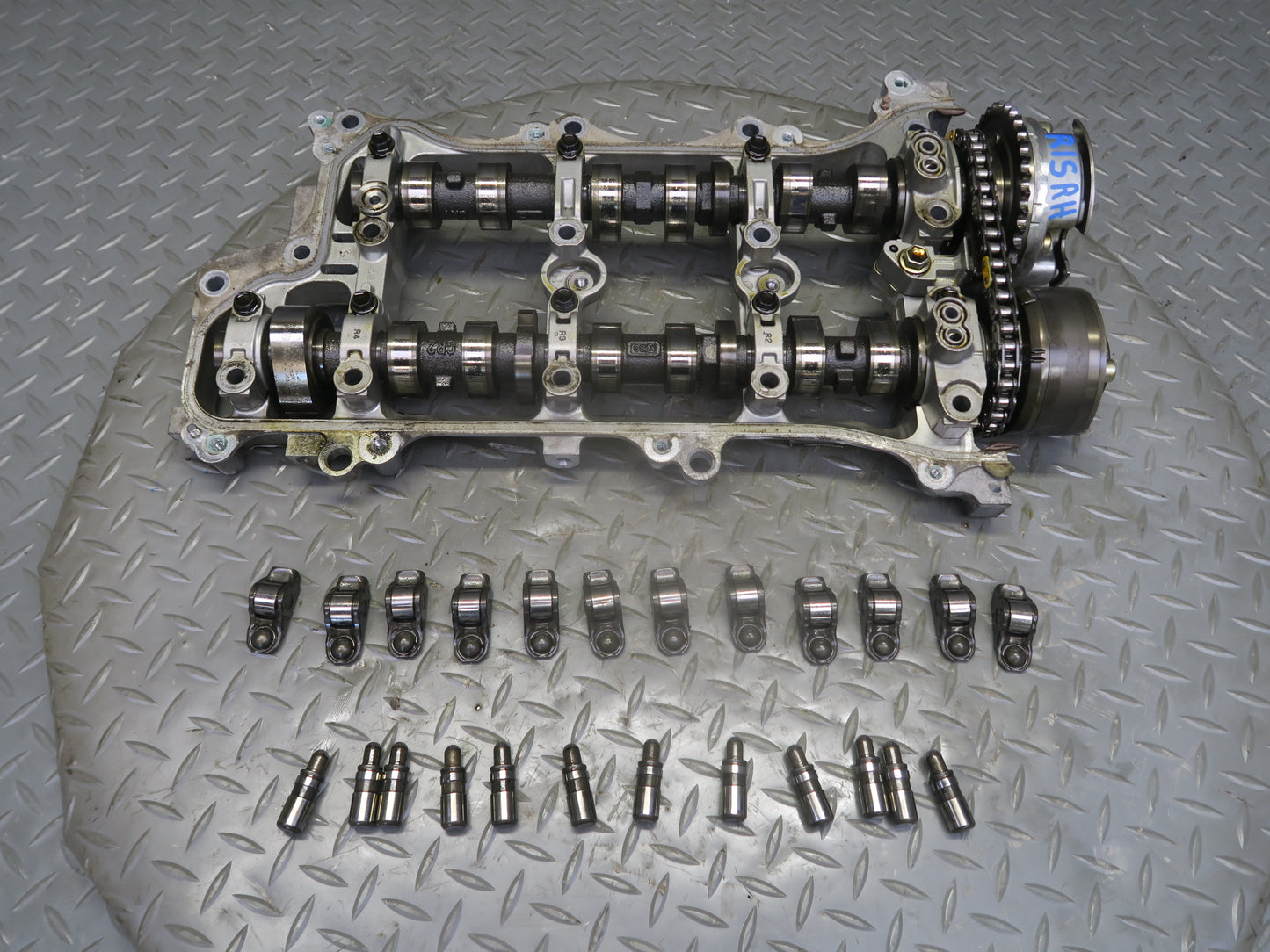 06-13 Lexus IS250 4GRFSE Right Engine Exhaust Intake Camshaft Rocker Arm Set OEM