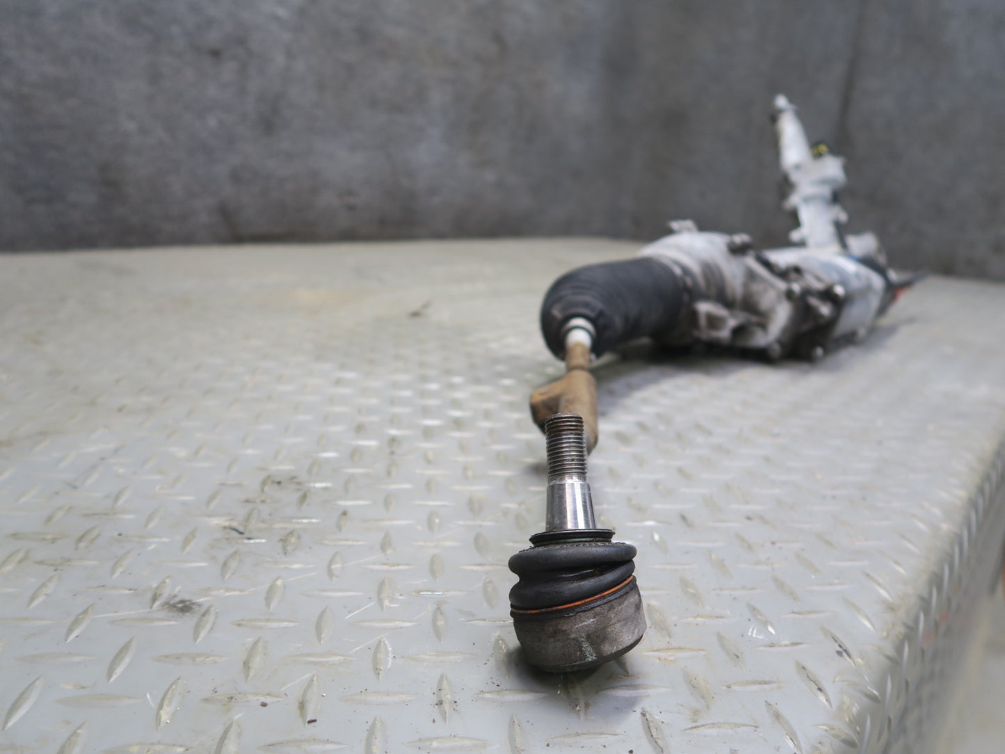 2014-2018 BMW F15 X5 Electric Power Steering Rack & Pinion 6881441 93K Miles