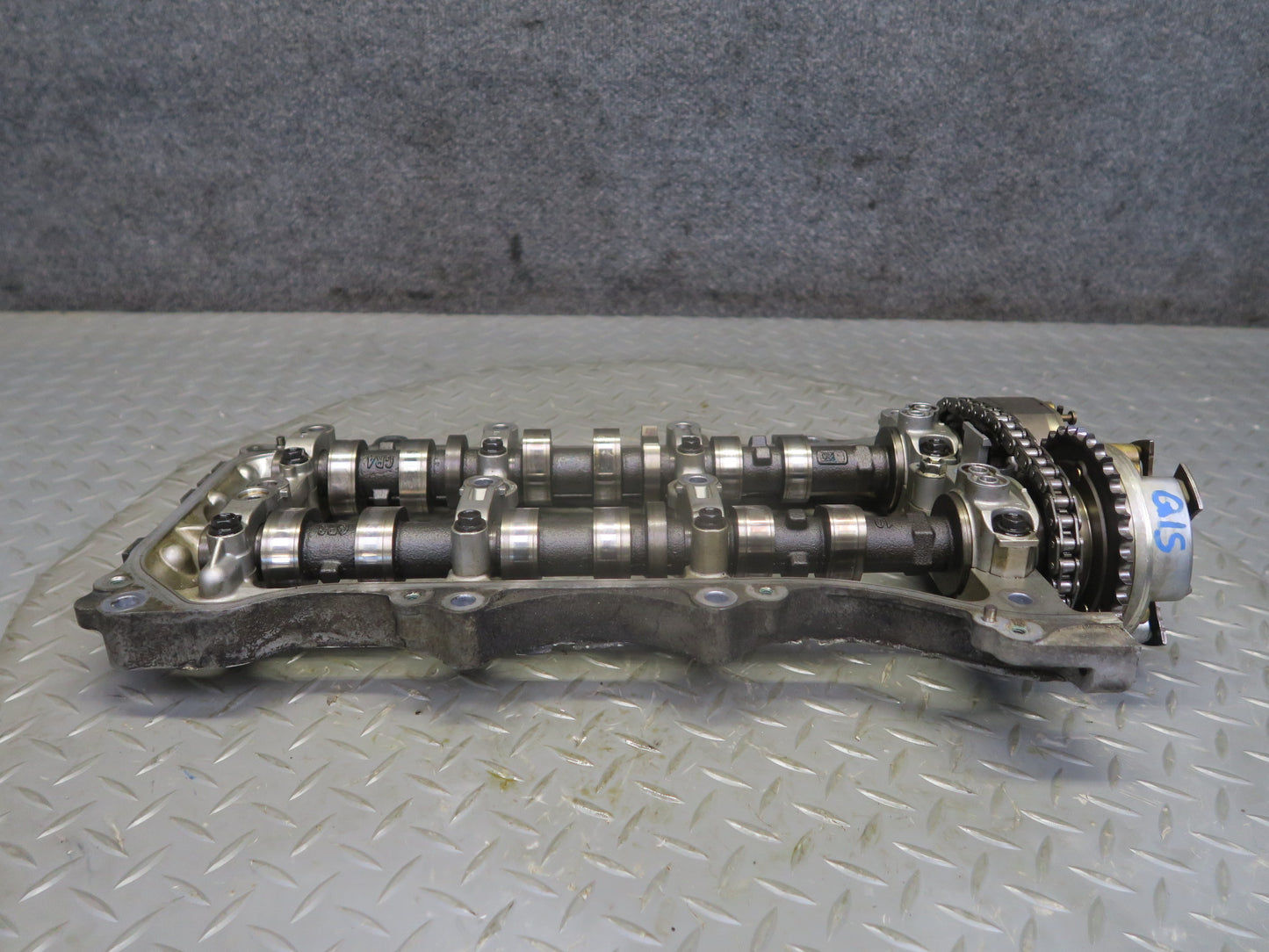 06-13 Lexus IS250 4GRFSE Left Motor Exhaust Intake Camshaft w Rocker Arm Set OEM