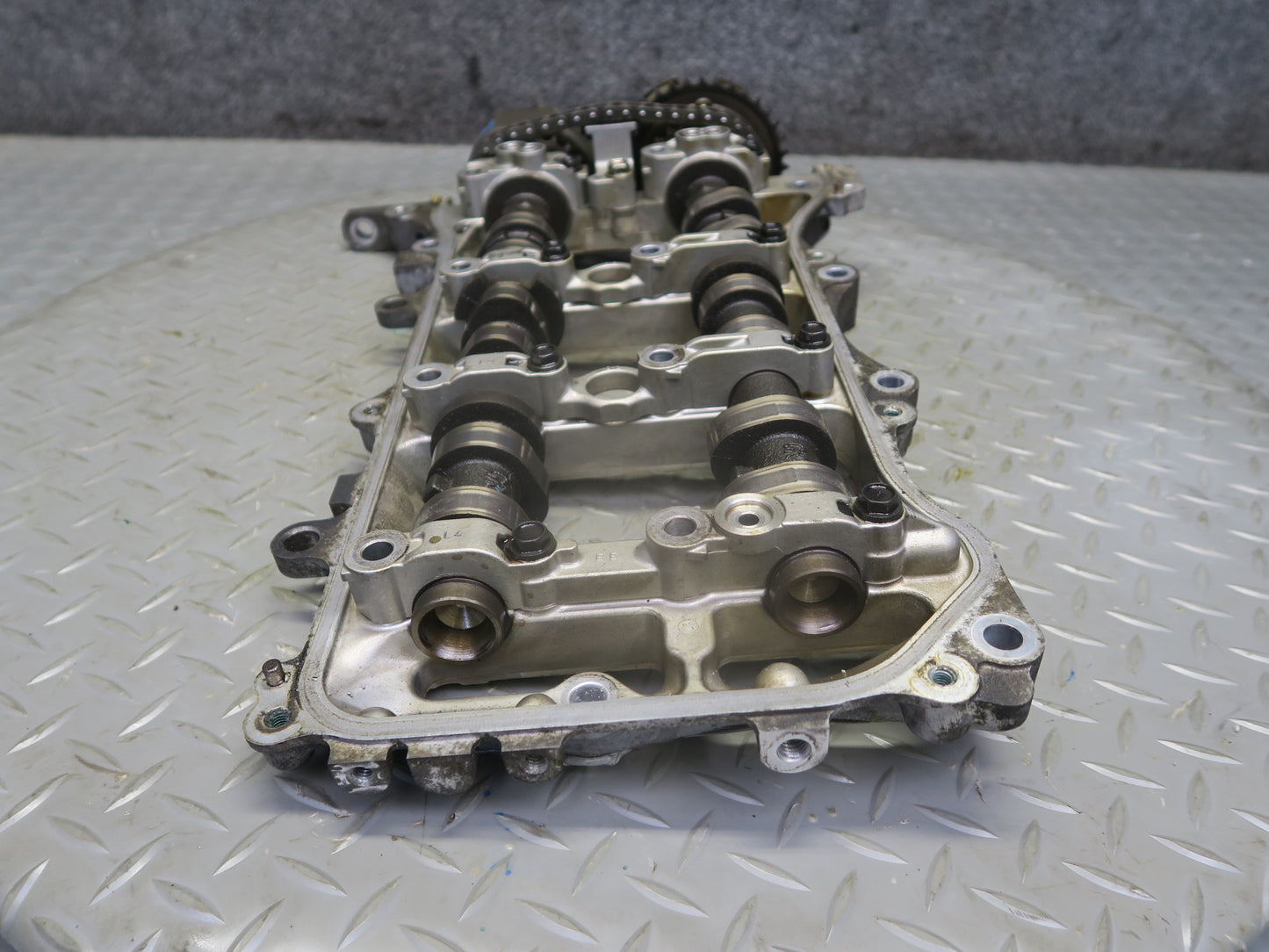 06-13 Lexus IS250 4GRFSE Left Motor Exhaust Intake Camshaft w Rocker Arm Set OEM