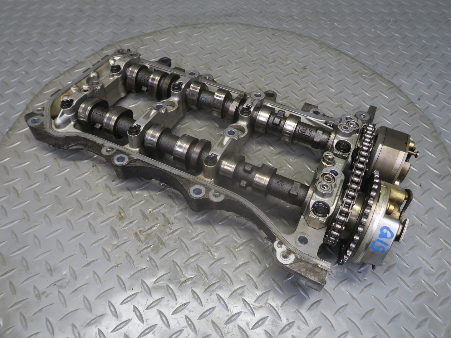 06-13 Lexus IS250 4GRFSE Left Motor Exhaust Intake Camshaft w Rocker Arm Set OEM