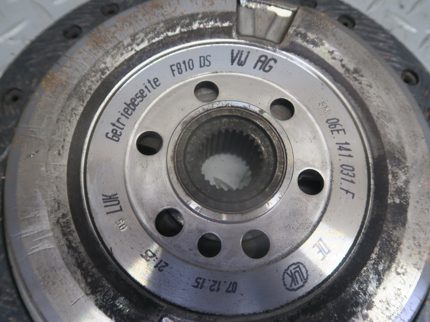 11-18 Porsche Cayenne 958 3.0L E-hybrid Engine Clutch Flexplate Flywheel Set