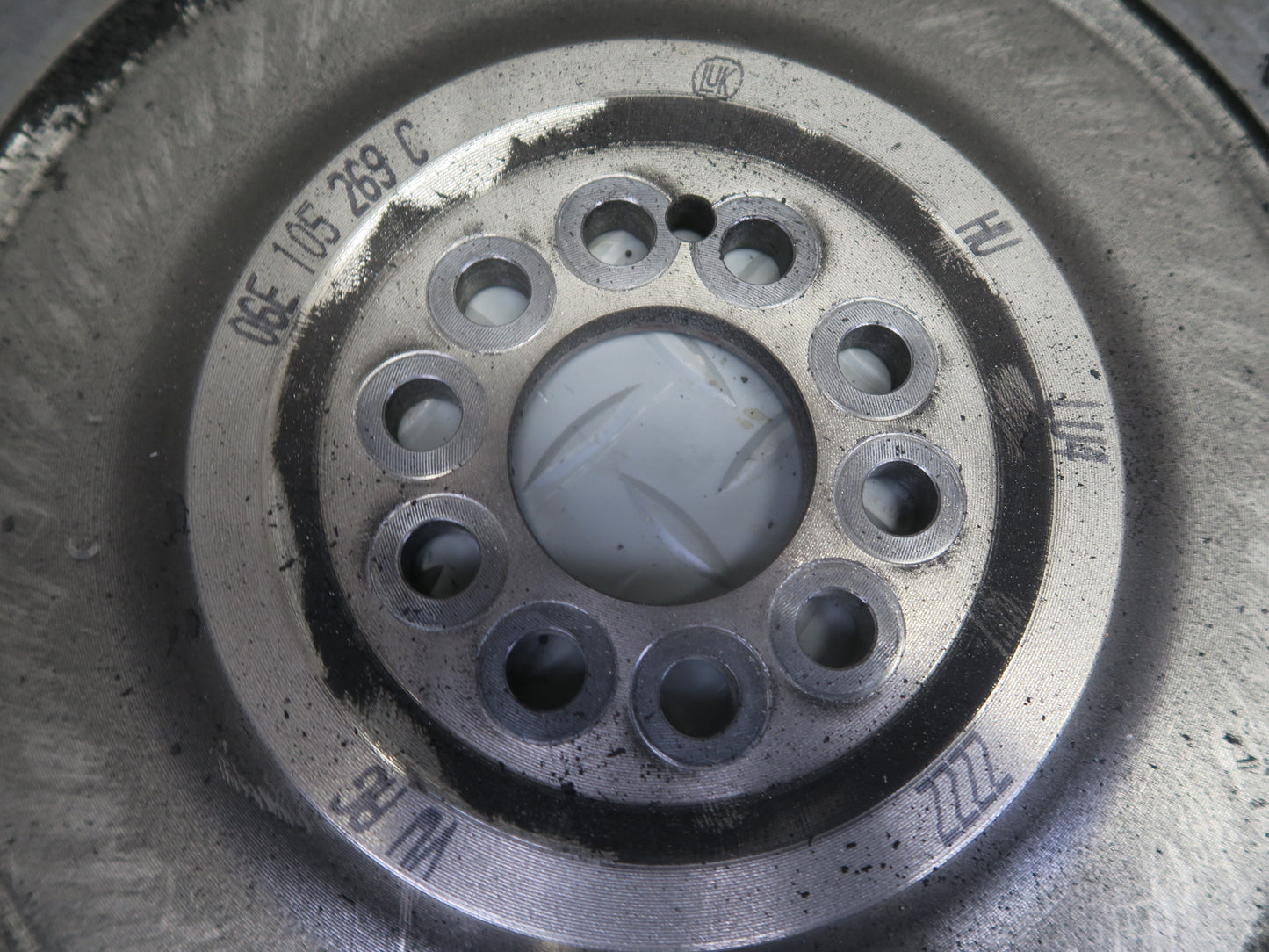 11-18 Porsche Cayenne 958 3.0L E-hybrid Engine Clutch Flexplate Flywheel Set