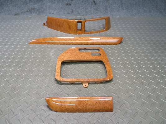 2003-2007 Lexus UZJ120L GX470 Dash Center Console Air Vent Wood Trim Panel Set