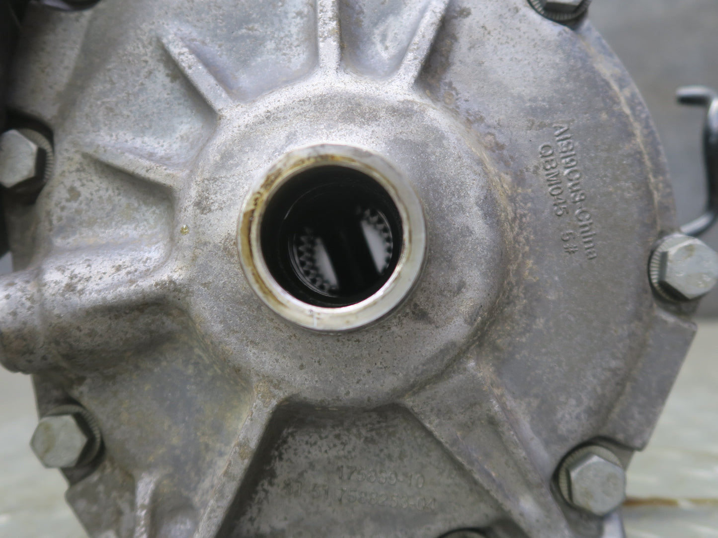 2014-2018 BMW F15 X5 50IX N63 AWD Front Axle Differential Carrier 3:15 Ratio 93K
