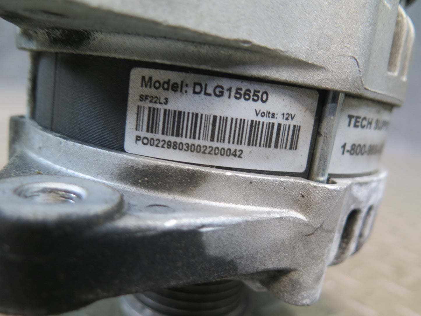 10-13 Lexus IS250 GSE20L 2.5L 4GRFSE Convertible Engine Generator Alternator OEM