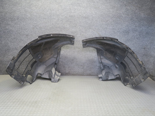 2014-2018 BMW F15 X5 Front Left & Right Frontward Fender Liner Splash Shield Set