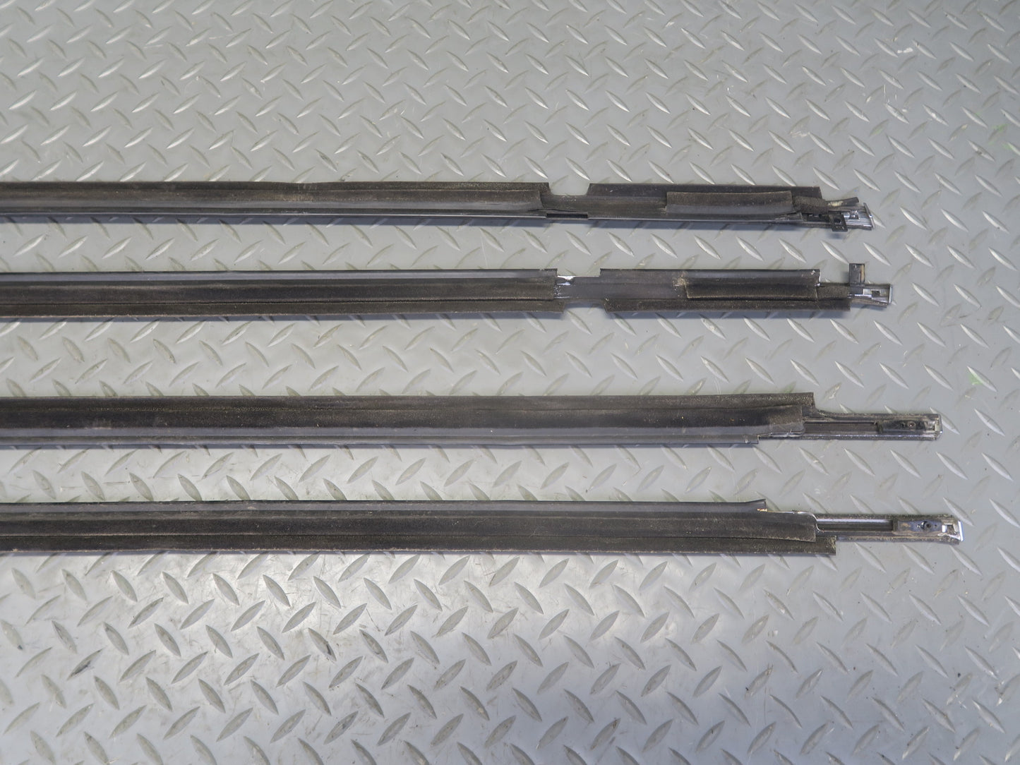 2003-2009 Lexus UZJ120L GX470 Door & Rear Quarter Window Belt Weatherstrip Set