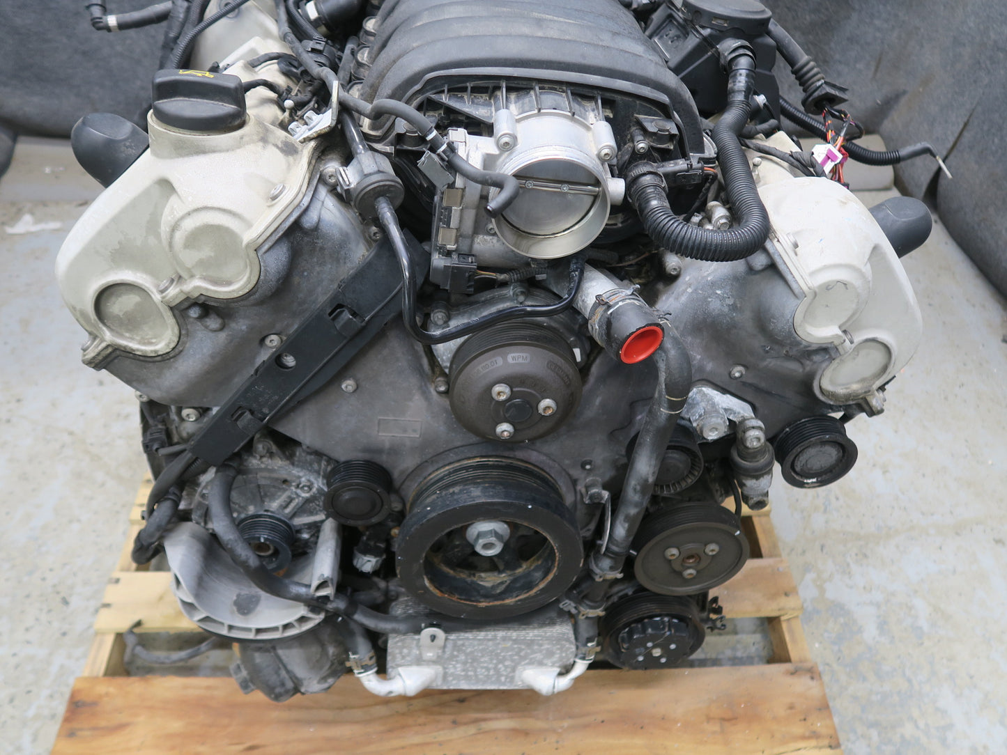 2013-2014 Porsche Cayenne 958 GTS 4.8L V8 M48.02 Complete Engine Motor 124k