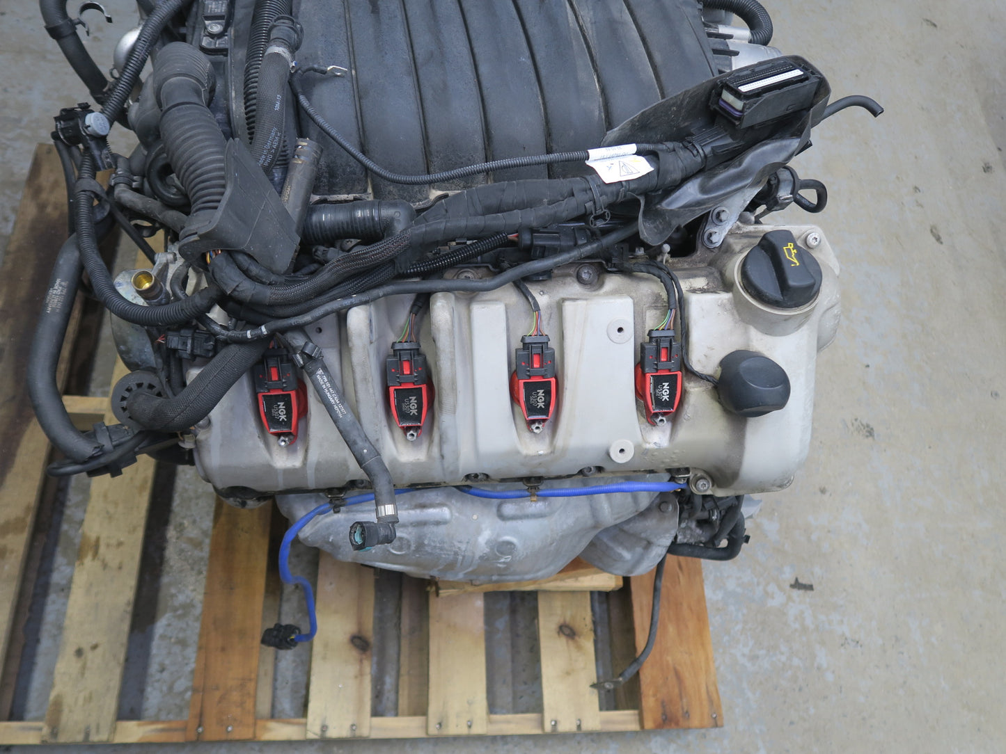 2013-2014 Porsche Cayenne 958 GTS 4.8L V8 M48.02 Complete Engine Motor 124k