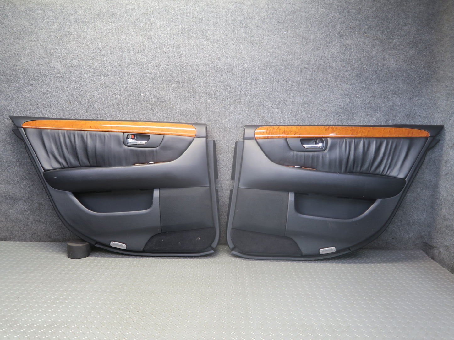 01-03 Lexus UCF30L LS430 Set of 2 Rear Door Interior Trim Cover Panel OEM