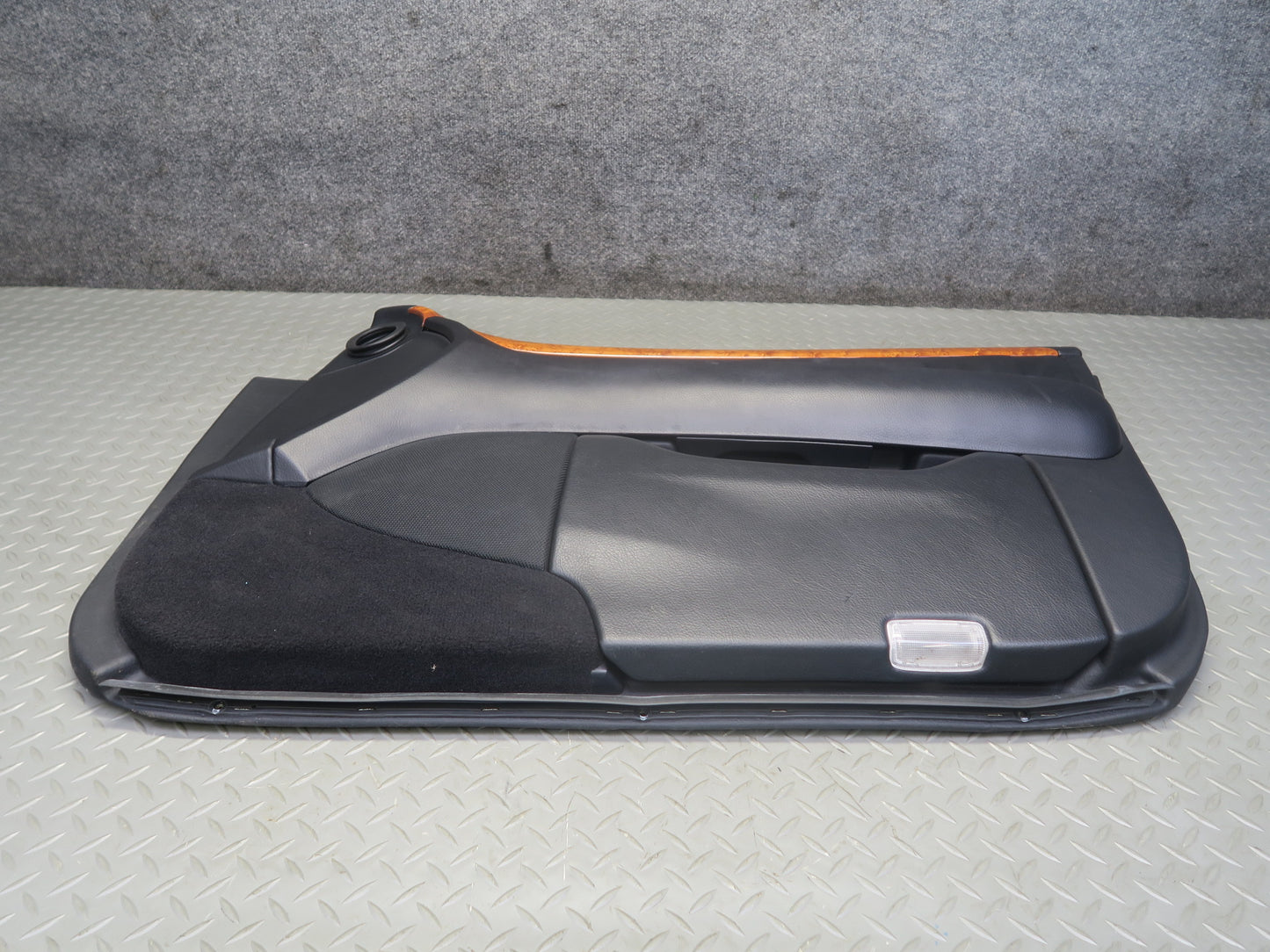 01-03 Lexus UCF30L LS430 Set of 2 Front Door Interior Trim Cover Panel Black OEM