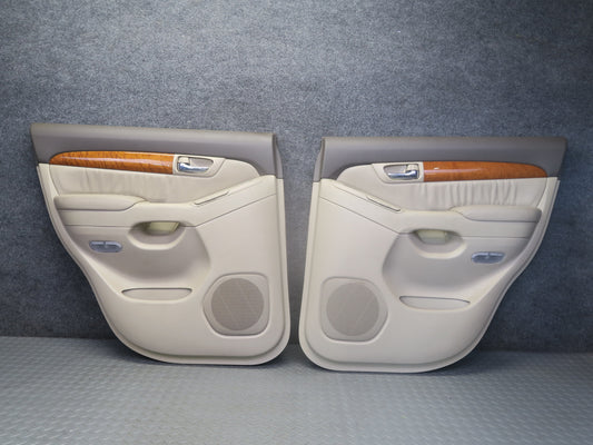 2003-2007 Lexus GX470 Rear Left & Right Door Interior Trim Cover Panel Set of 2