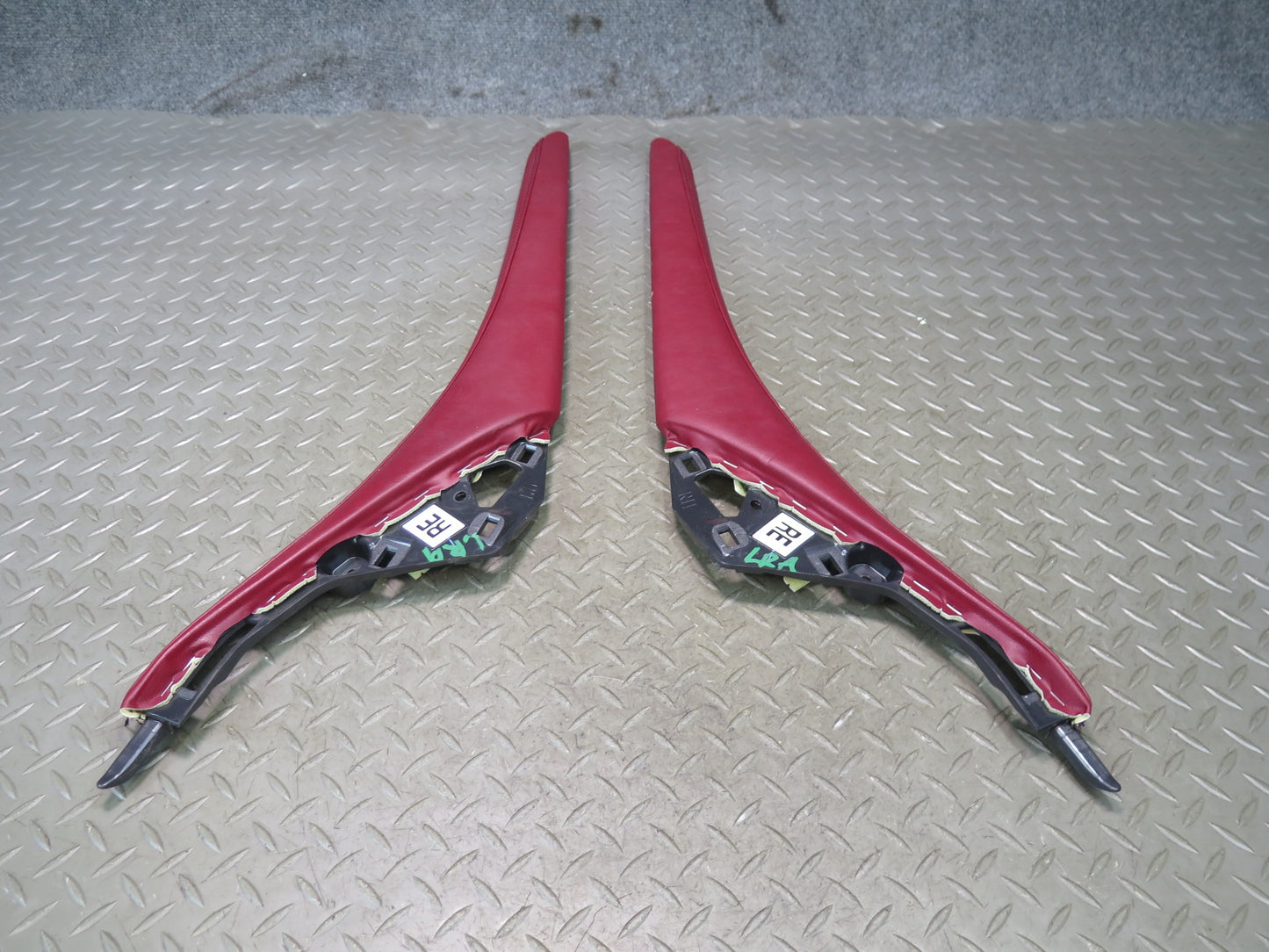 15-18 Lexus GSC16L RC350 RC300 Front Right Left Center Console Trim Set RED OEM