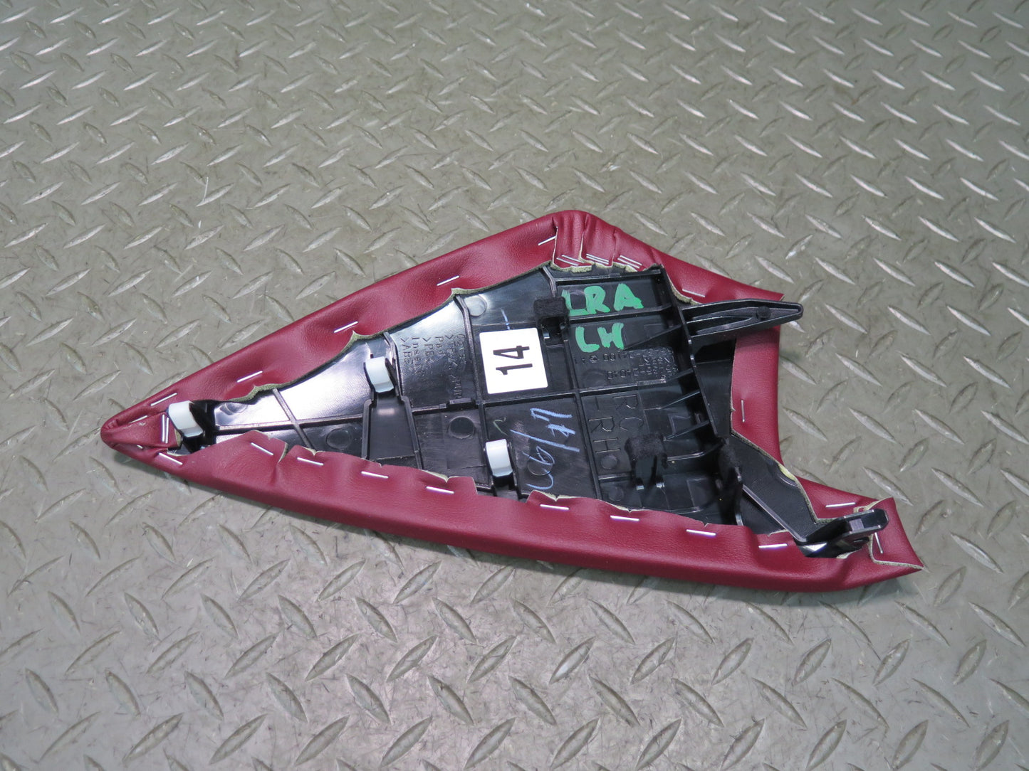 15-18 Lexus GSC16L RC350 RC300 Front Right Left Center Console Trim Set RED OEM