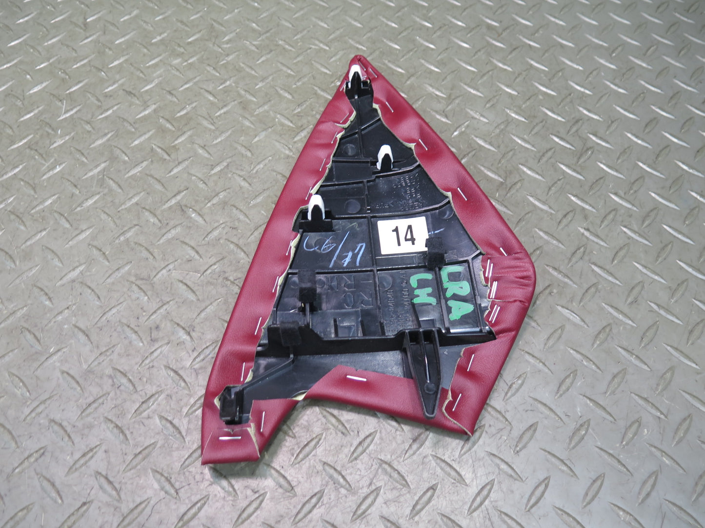 15-18 Lexus GSC16L RC350 RC300 Front Right Left Center Console Trim Set RED OEM