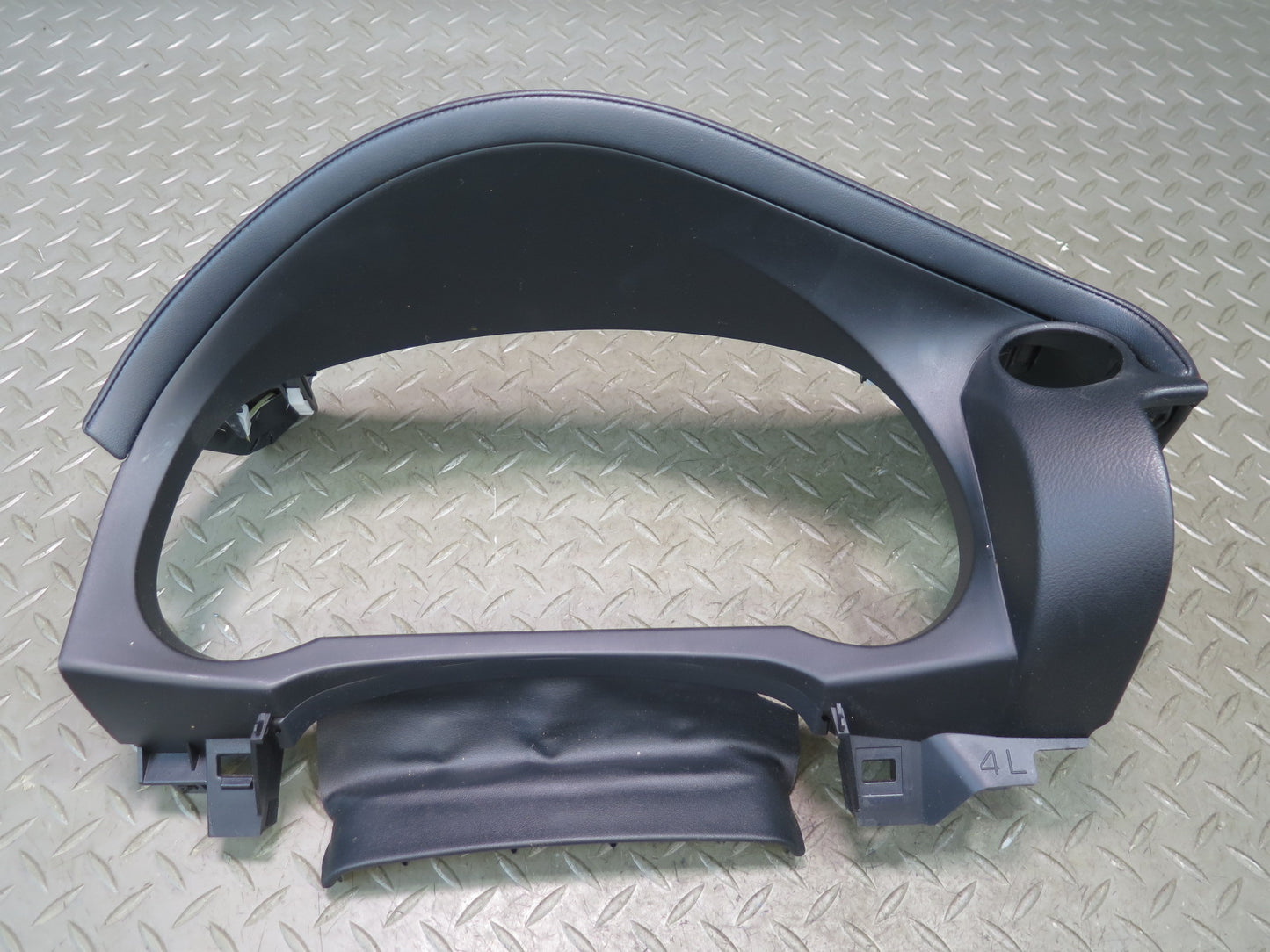 15-17 Lexus GSC16L RC300 Dash Instrument Cluster Trim Black w RED Stitching OEM