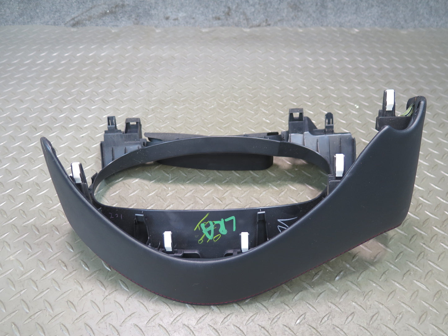 15-17 Lexus GSC16L RC300 Dash Instrument Cluster Trim Black w RED Stitching OEM
