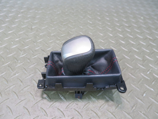 15-20 Lexus GSC16L RC300 F-sport Gear Shifter Knob Boot Trim w RED Stitching OEM