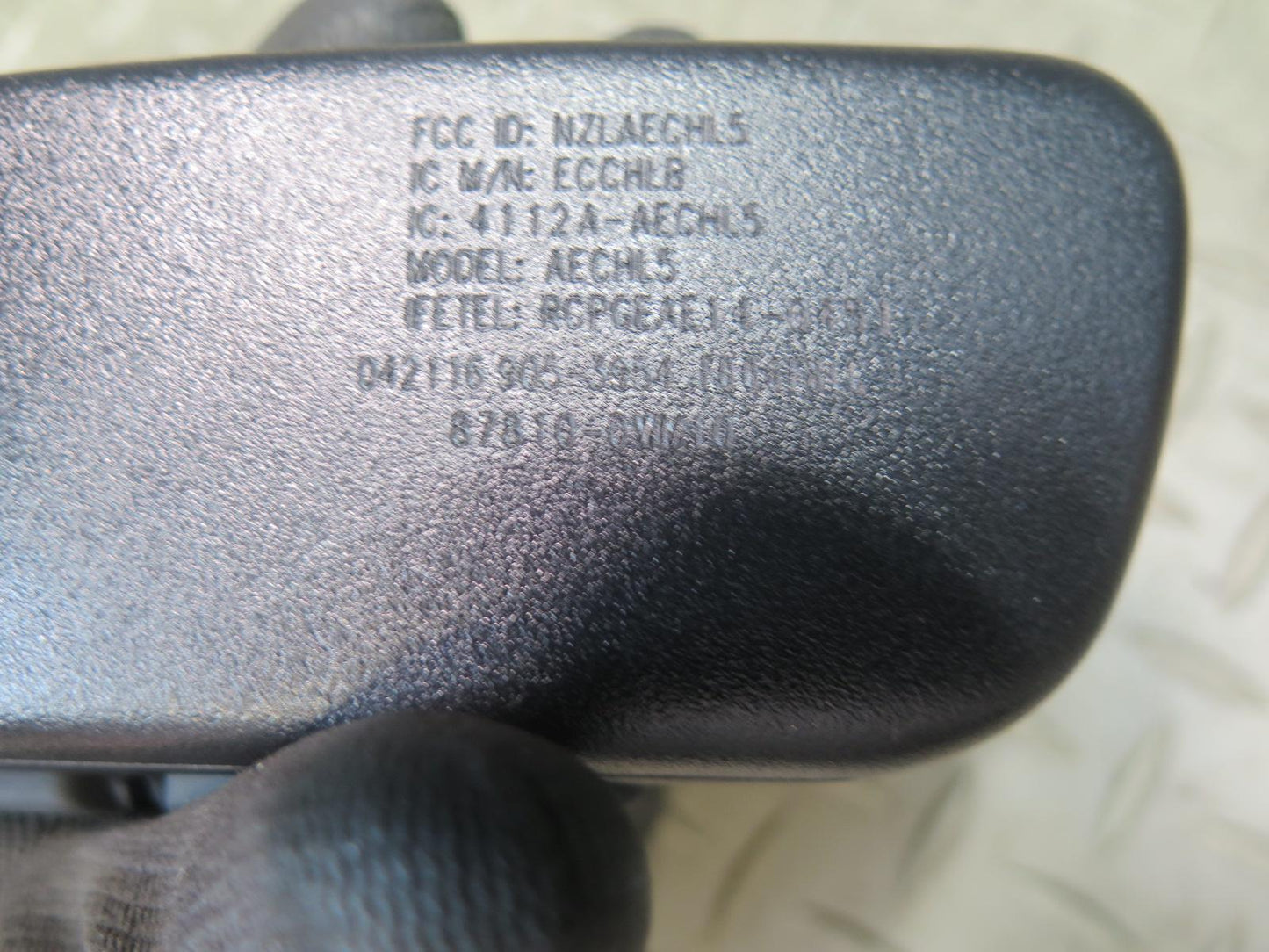 15-17 Lexus GSC16L RC350 RC300 Auto Dimming Interior Rear View Mirror Black OEM
