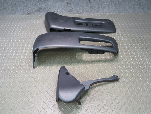 01-03 Lexus LS430 UCF30L Set of 3 Front Right Pass Seat Lower Trim Black OEM