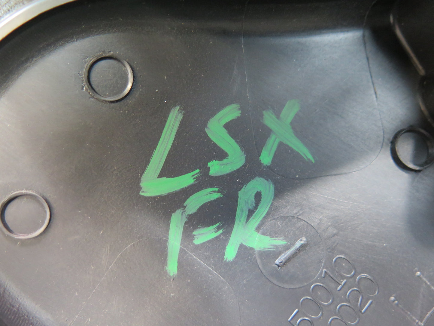 01-03 Lexus LS430 UCF30L Set of 3 Front Right Pass Seat Lower Trim Black OEM