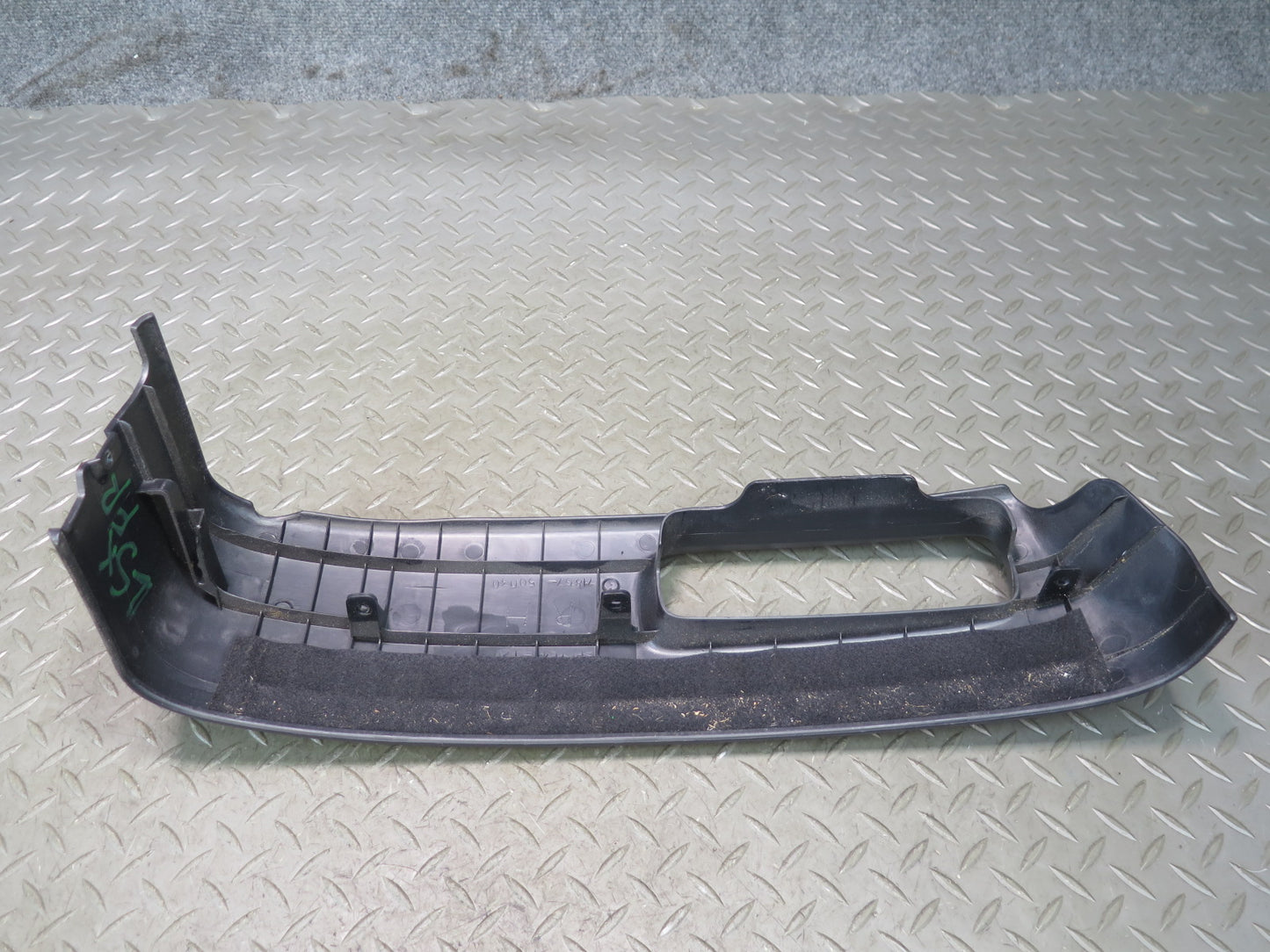 01-03 Lexus LS430 UCF30L Set of 3 Front Right Pass Seat Lower Trim Black OEM