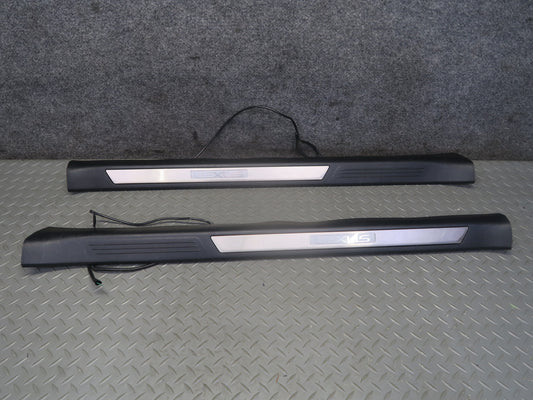 15-20 Lexus GSC16L RC350 RC300 Set of 2 Door Sill Scuff Plate w Illuminated OEM