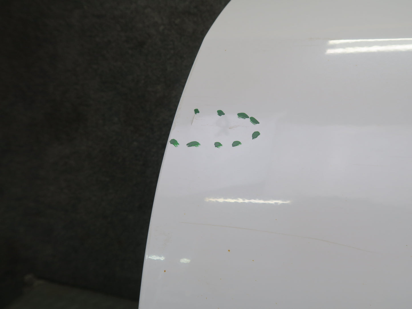 15-25 Lexus GSC16L RC350 RC300 Left Driver Door Shell Panel White OEM