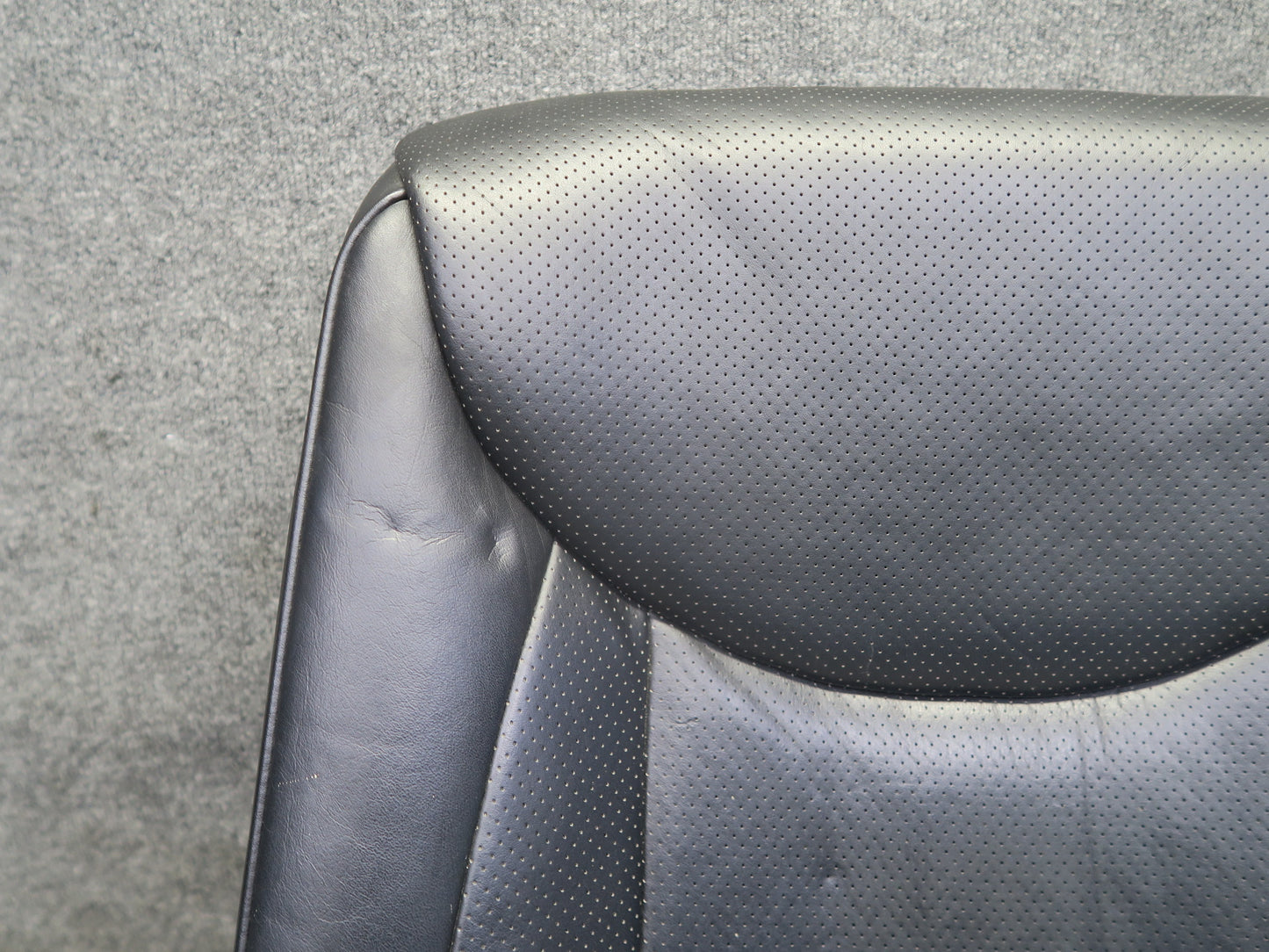 01-03 Lexus UCF30L LS430 Front Right Seat Upper Leather Cushion Black OEM