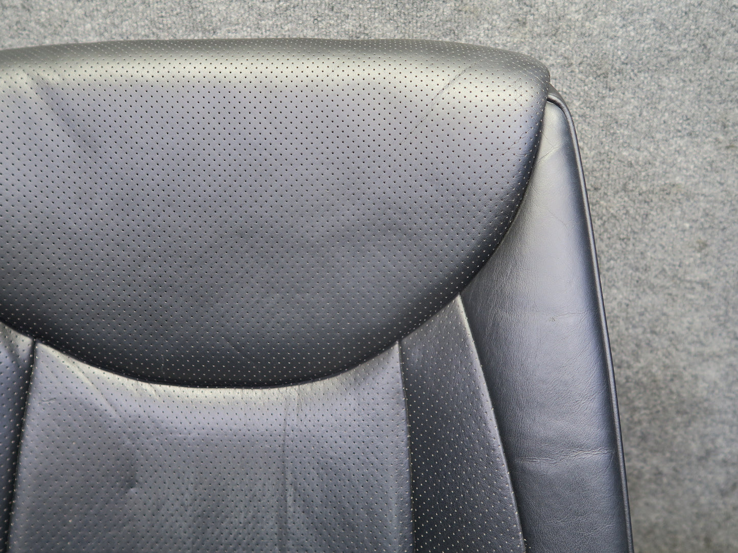 01-03 Lexus UCF30L LS430 Front Right Seat Upper Leather Cushion Black OEM