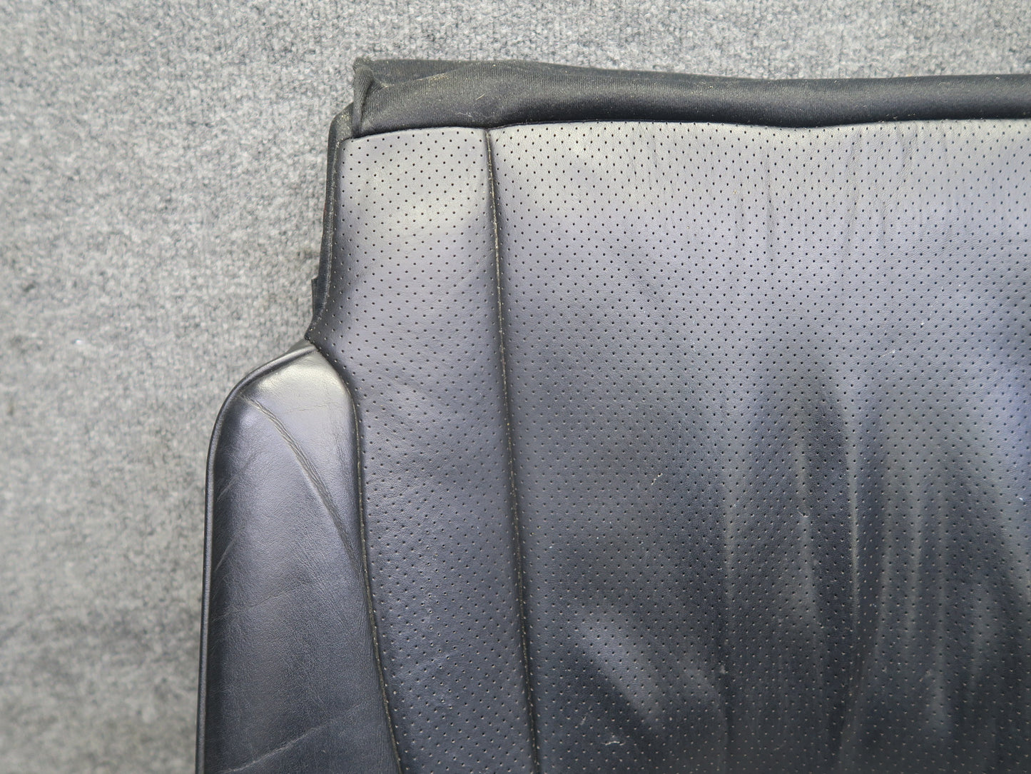01-03 Lexus UCF30L LS430 Front Right Pass Seat Lower Leather Cushion Black OEM