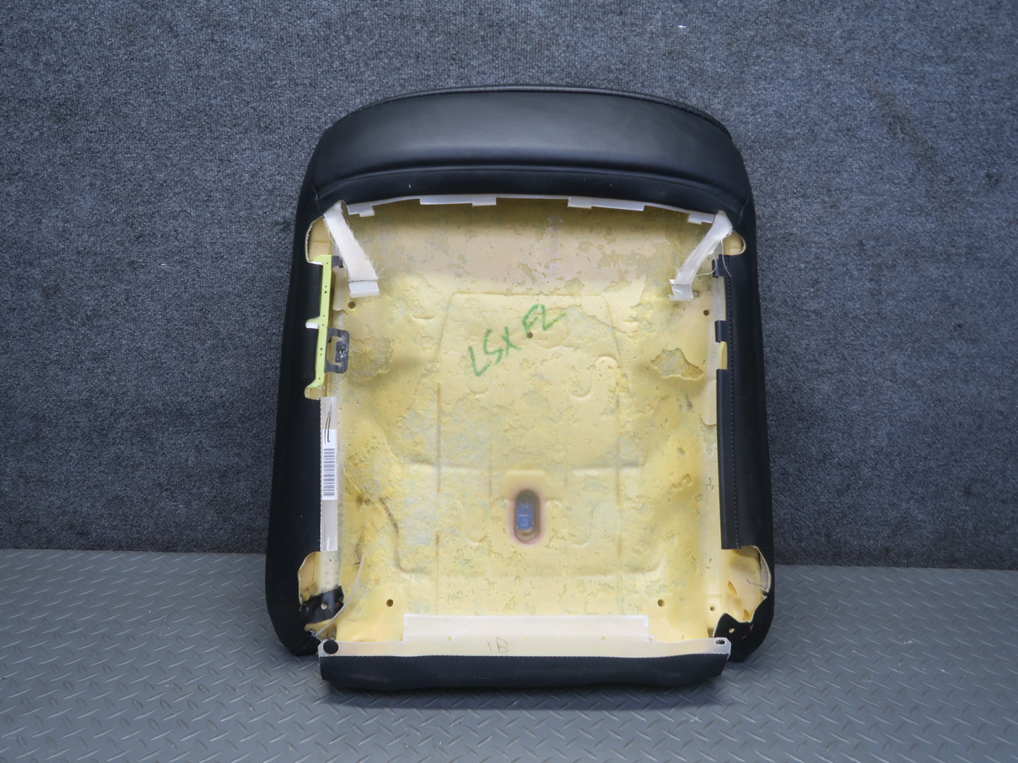01-03 Lexus UCF30L LS430 Front Left Seat Upper Leather Cushion Black OEM