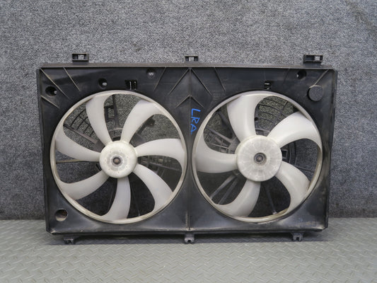 15-25 Lexus GSC16L RC300 3.5L Engine Radiator Cooling Dual Fan w Shroud OEM