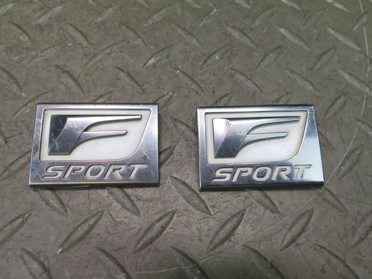 15-25 Lexus GSC16L RC350 RC300 F-sport Emblem Front Fender Badge Logo Set OEM