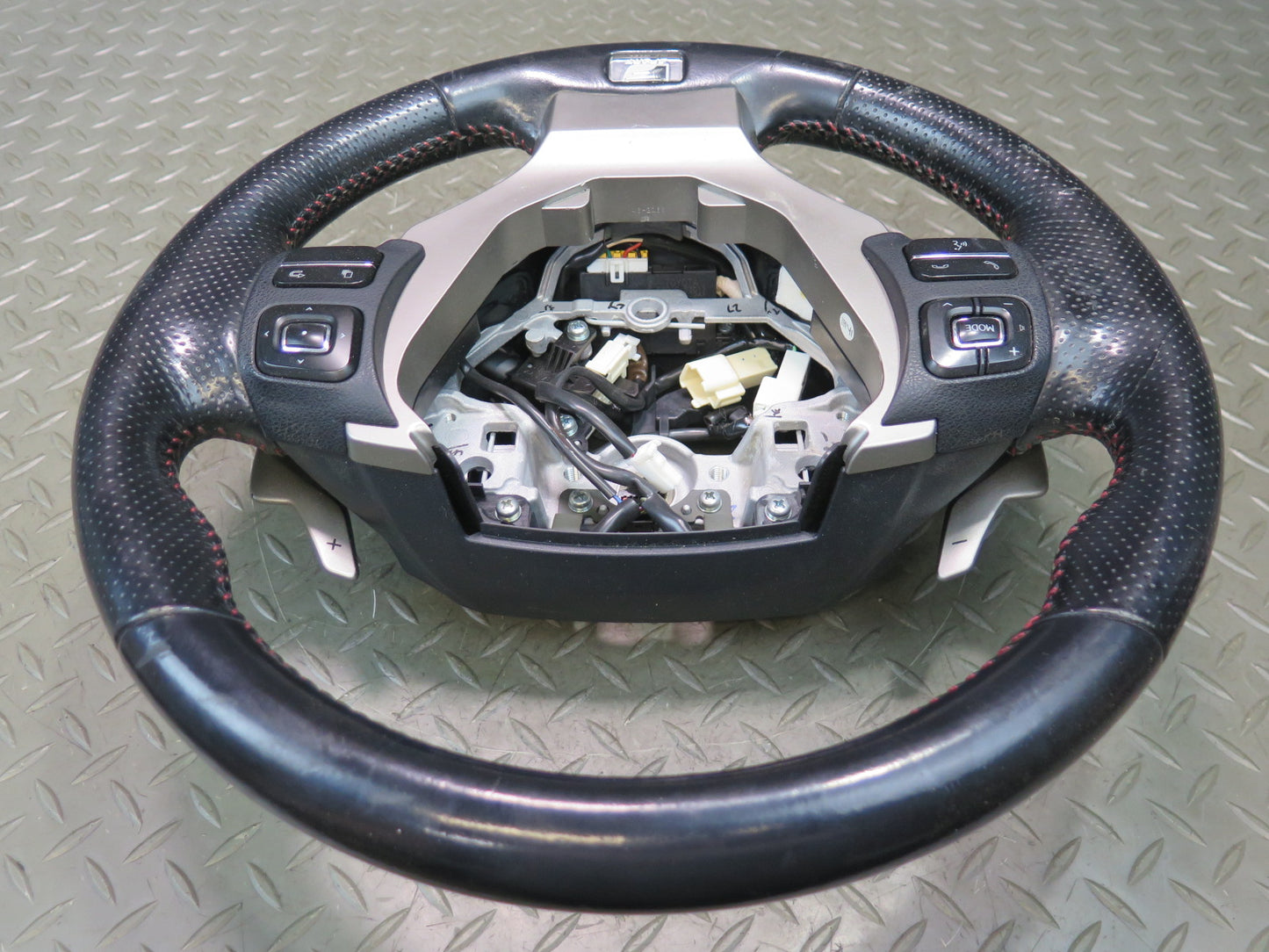 15-17 Lexus GSC16L RC350 RC300 F-sport Heated Leather Steering w Paddles OEM