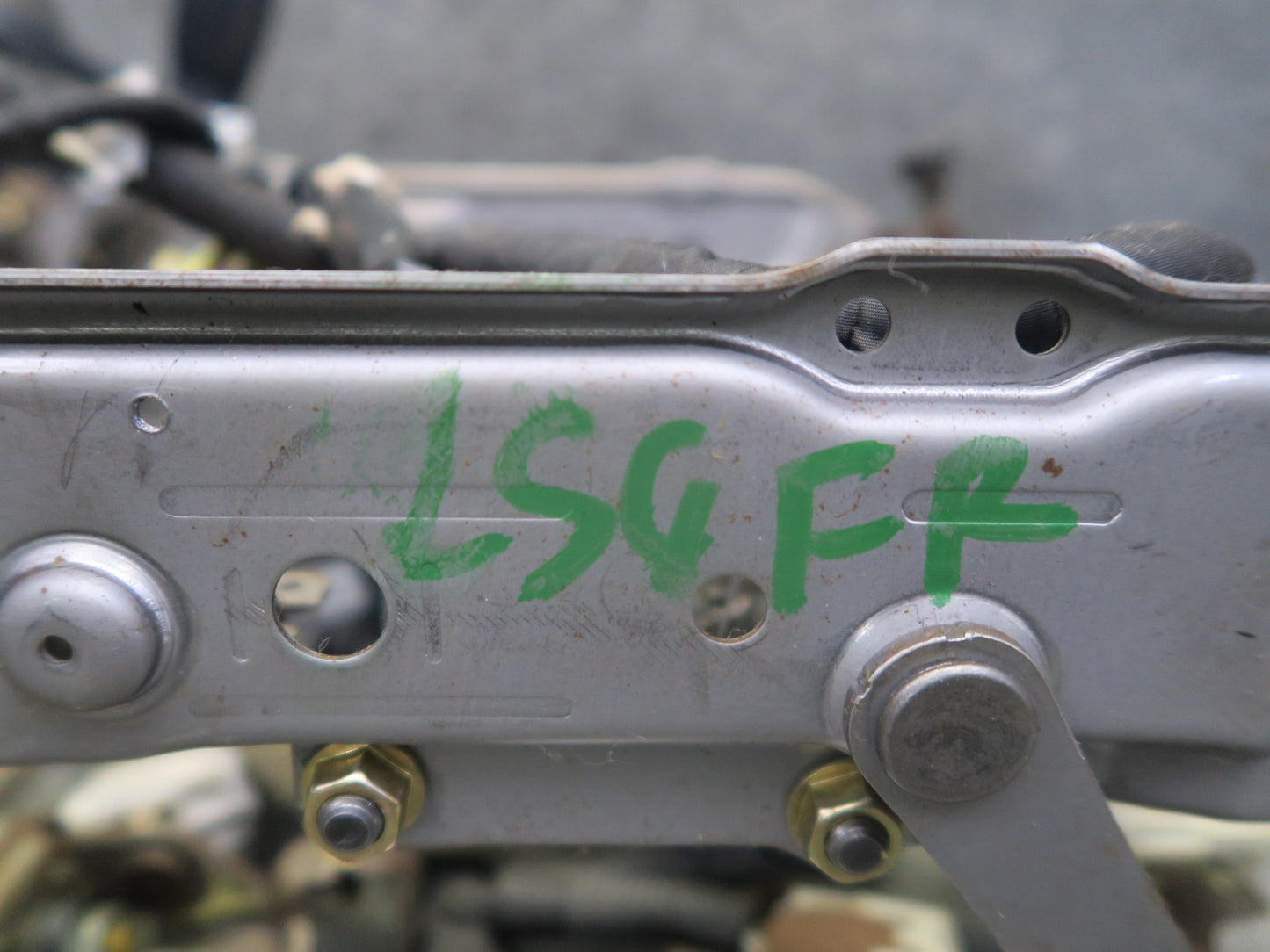 01-03 Lexus UCF30L LS430 Front Right Passenger Seat Track Rail Frame OEM