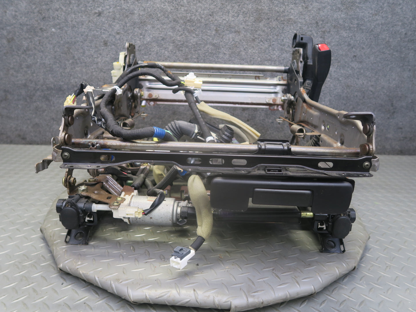 01-03 Lexus UCF30L LS430 Front Right Passenger Seat Track Rail Frame OEM