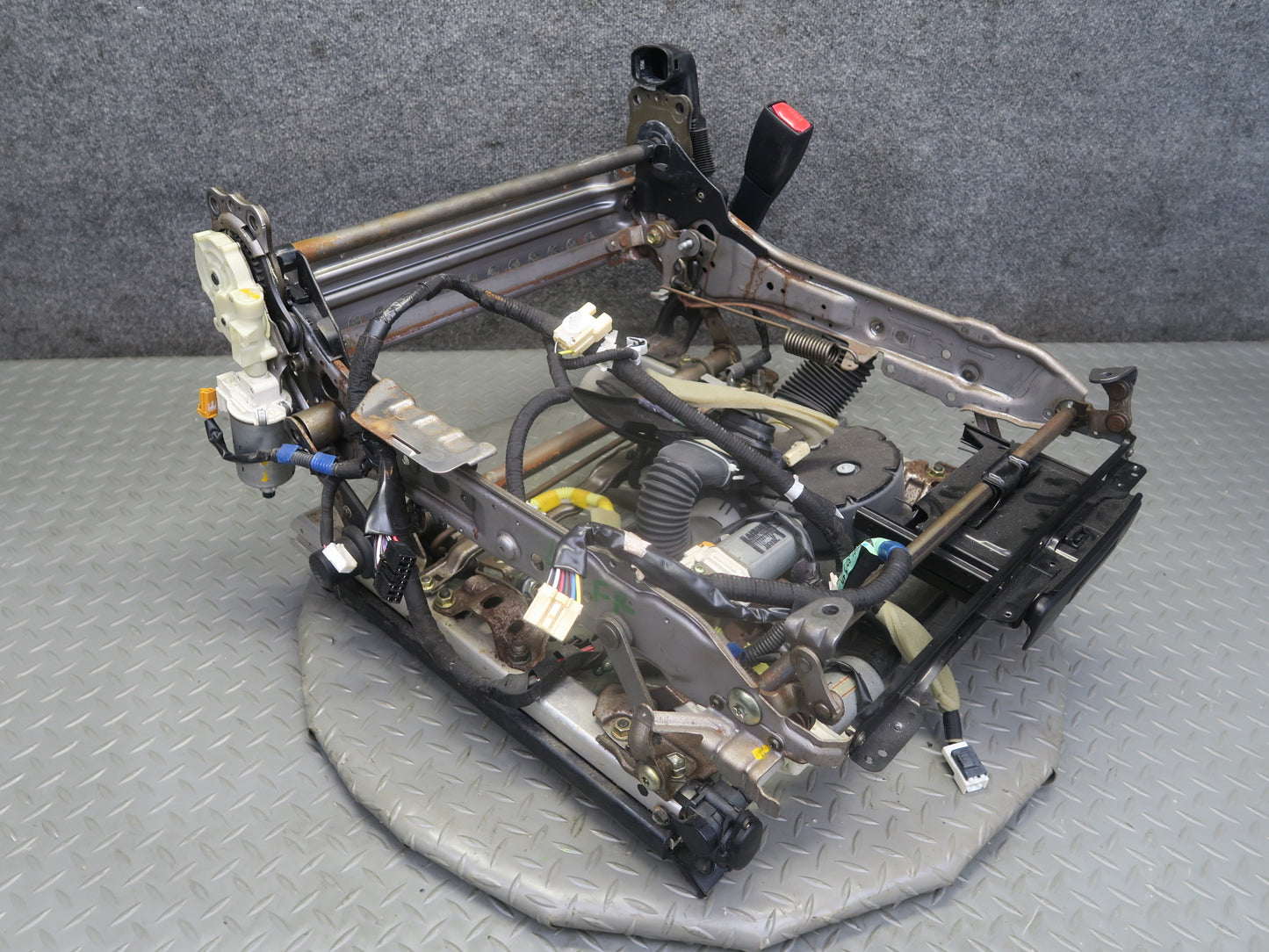 01-03 Lexus UCF30L LS430 Front Right Passenger Seat Track Rail Frame OEM
