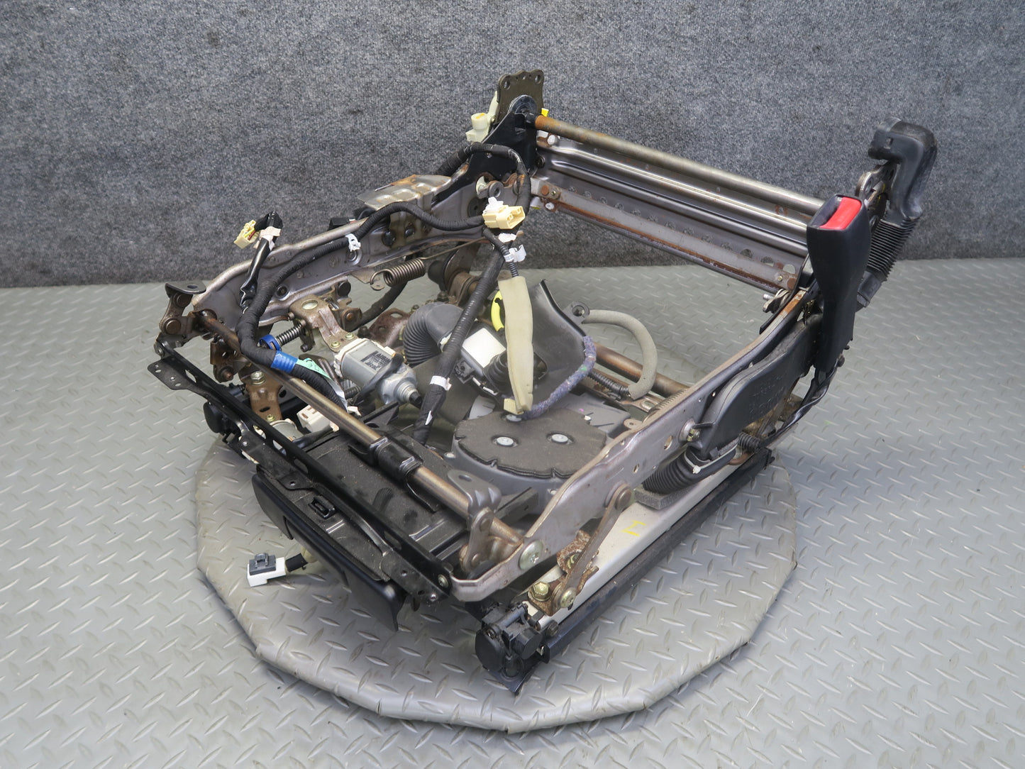 01-03 Lexus UCF30L LS430 Front Right Passenger Seat Track Rail Frame OEM